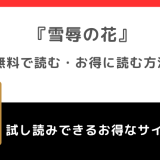 雪辱の花は無料で読める？韓国語版やamazon/kindleでも読めるか調査